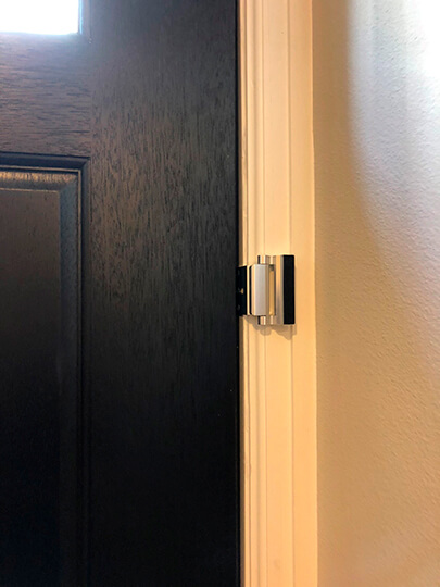 1 Pack Upgraded Child Door Locks Child Proof Door Lever Lock Adhesive Baby Door 